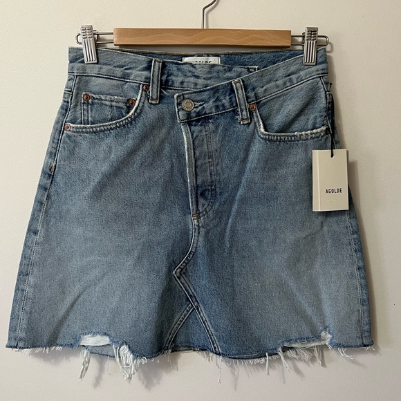 agolde Criss Cross Skirt - Picture 6 of 7